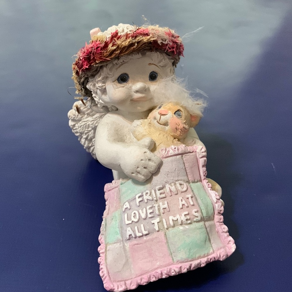 Dreamsicle Angel Figurine - A Friend Loveth At All Times 1999